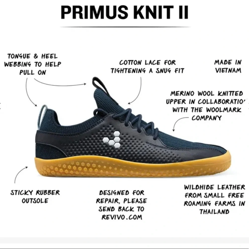 Vivobarefoot Primus Knit II- NIB - Picture 10 of 13